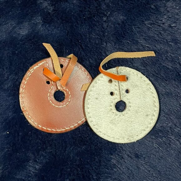 8" Diameter Cowhide Bit Gaurds - Picture 1 of 3